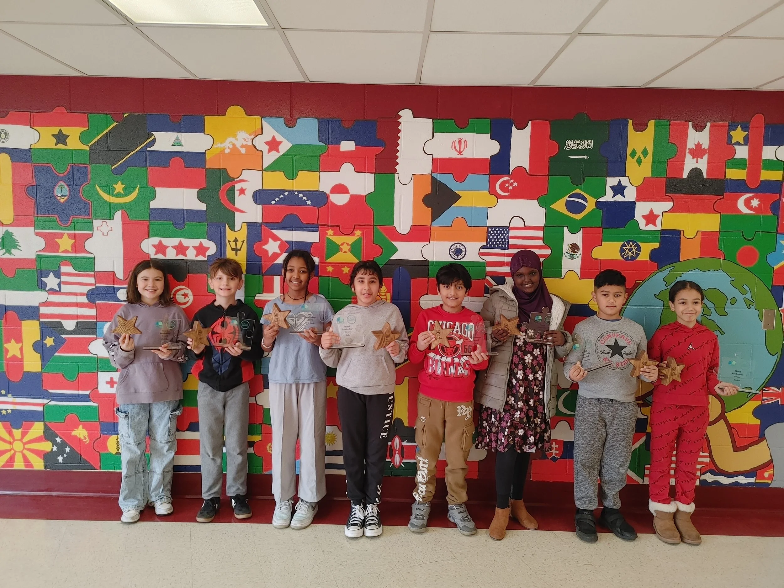 Community Refugee & Immigration Services, Everest World Mural