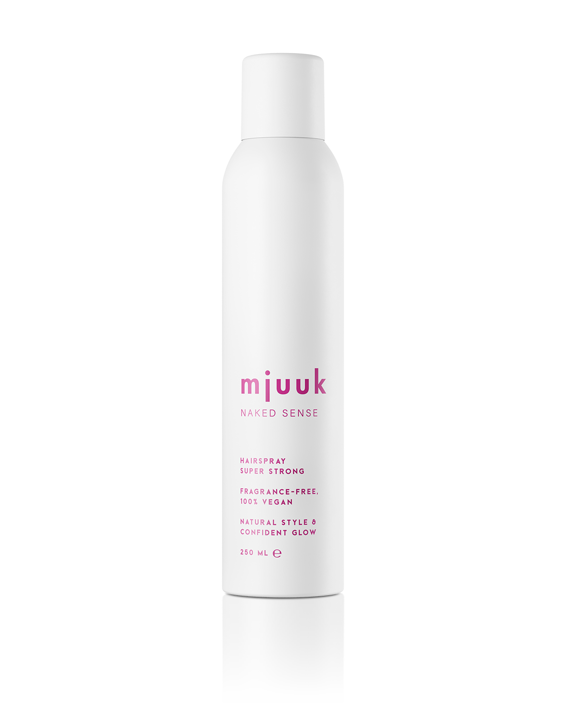 MJUUK NAKED SENSE HAIRSPRAY SUPER STRONG 250ML