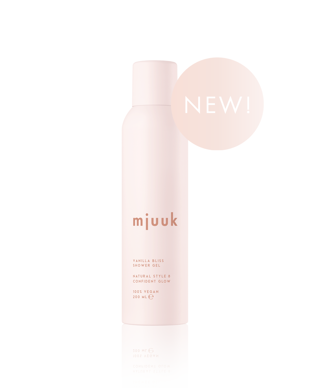 MJUUK VANILLA BLISS SHOWER GEL 200ML