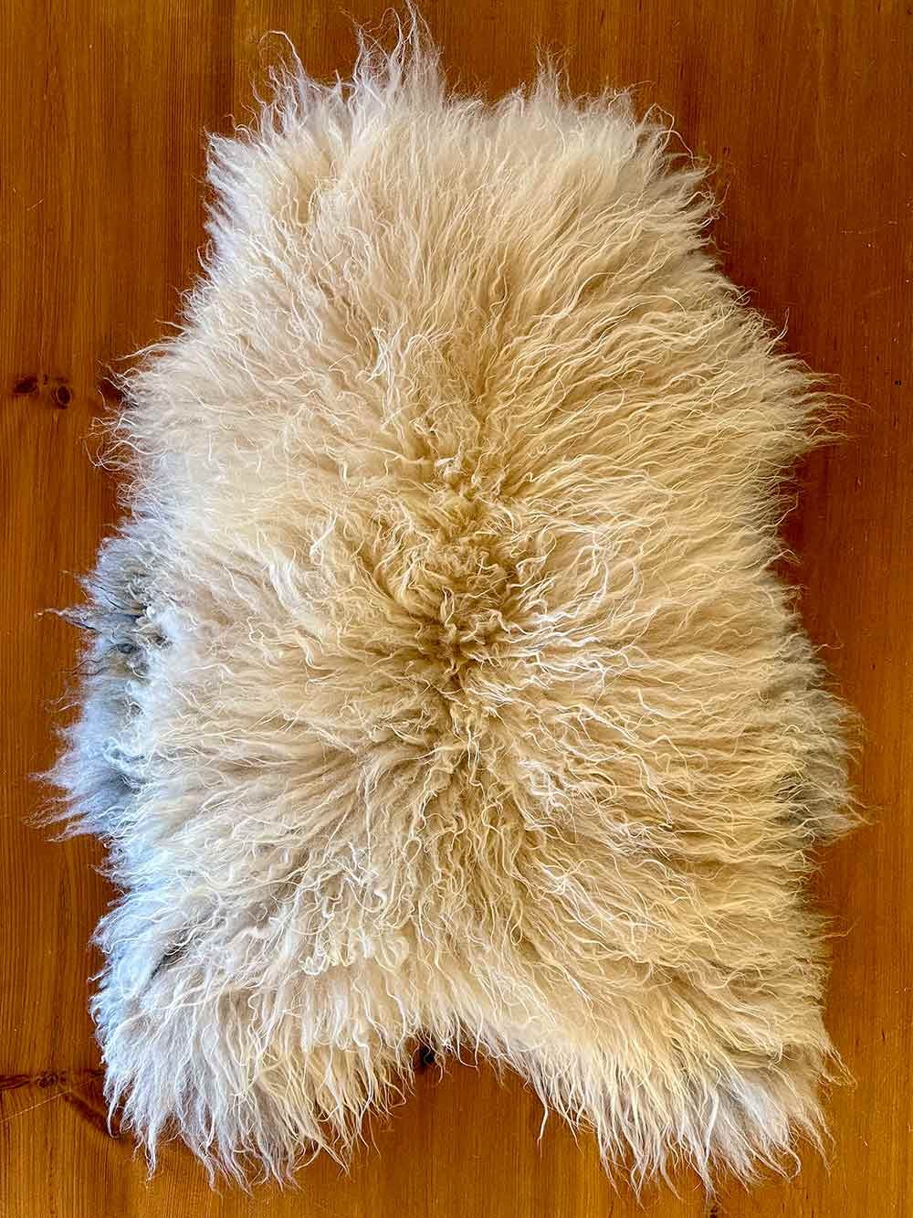Pillowy Soft Vermont Icelandic Lamb Pelt