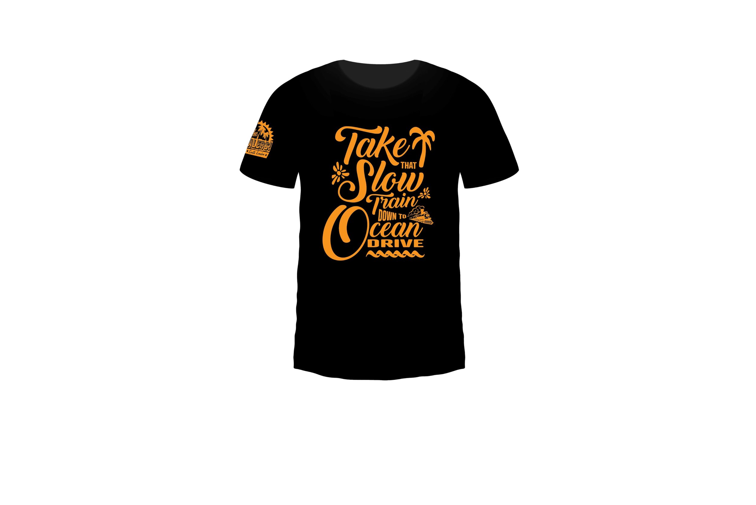 Take The Slow T-Shirt Orange BG.jpg