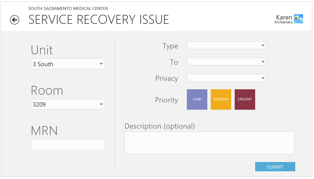 KP Nurse Rounding — Melissa Acosta, Designer