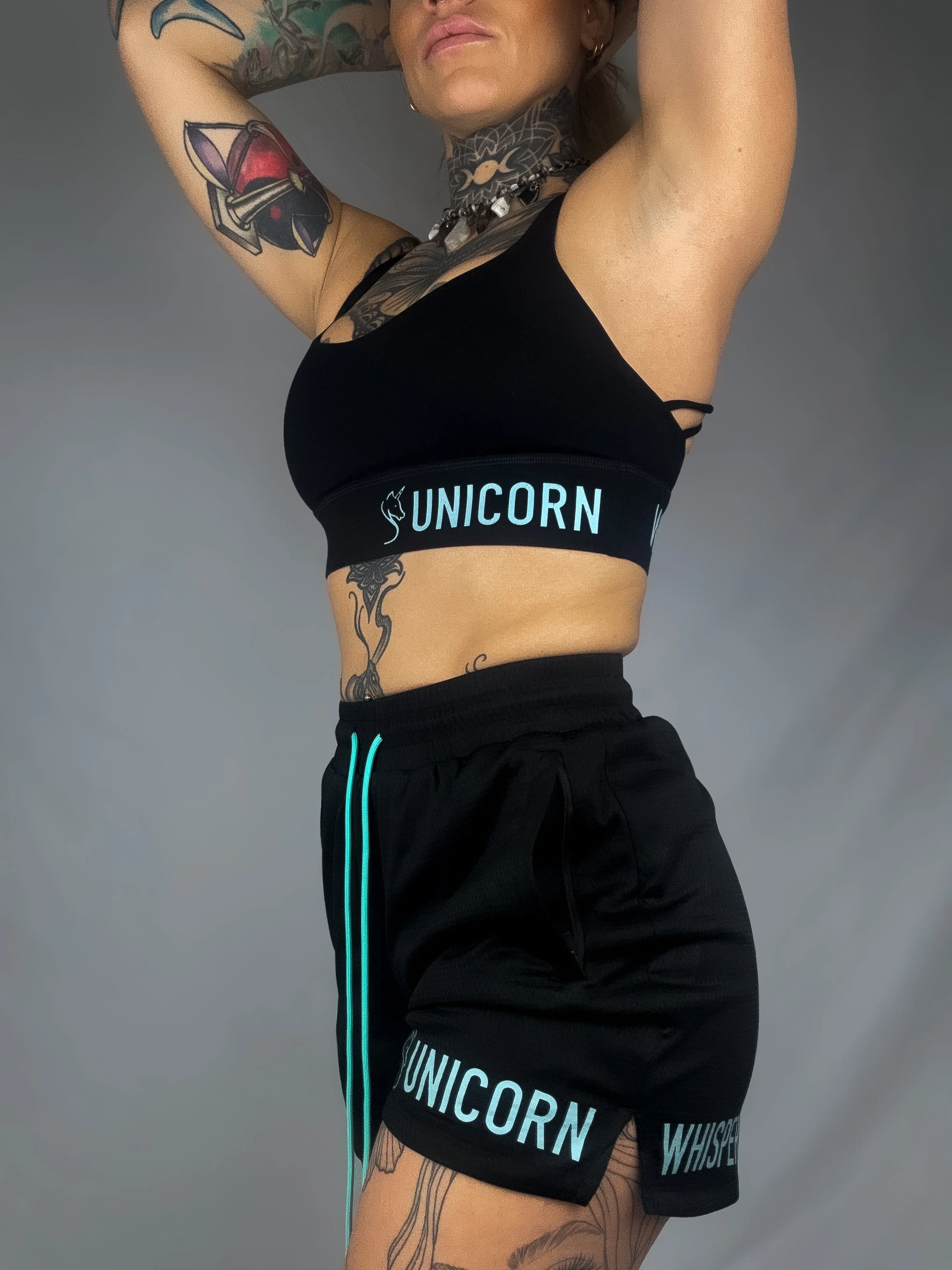 Black Training Shorts