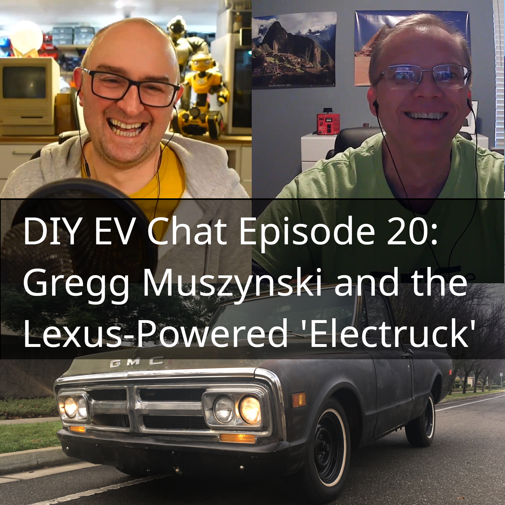Greg Muszynski (Good Enuff Garage) and the Lexus-Powered GMC 'Electruck'