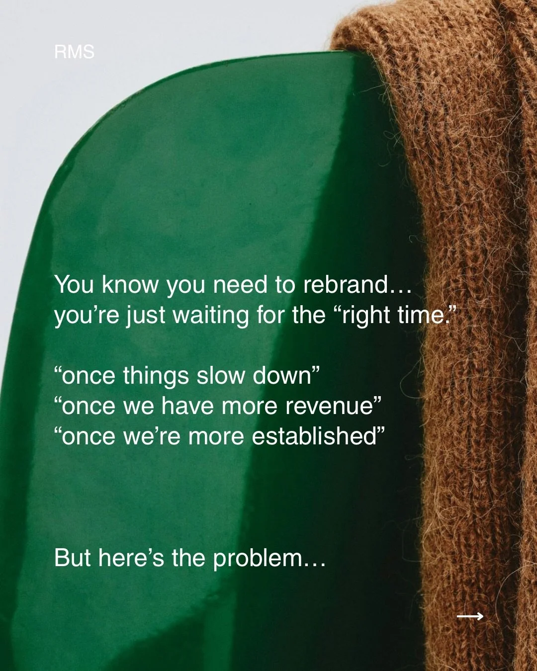 I can&rsquo;t tell you how many conversations start the same way: &ldquo;we know something feels off, we&rsquo;ve just been putting it off for a bit.&rdquo;

One the surface, that feels harmless, but what most people don&rsquo;t realize is you&rsquo;