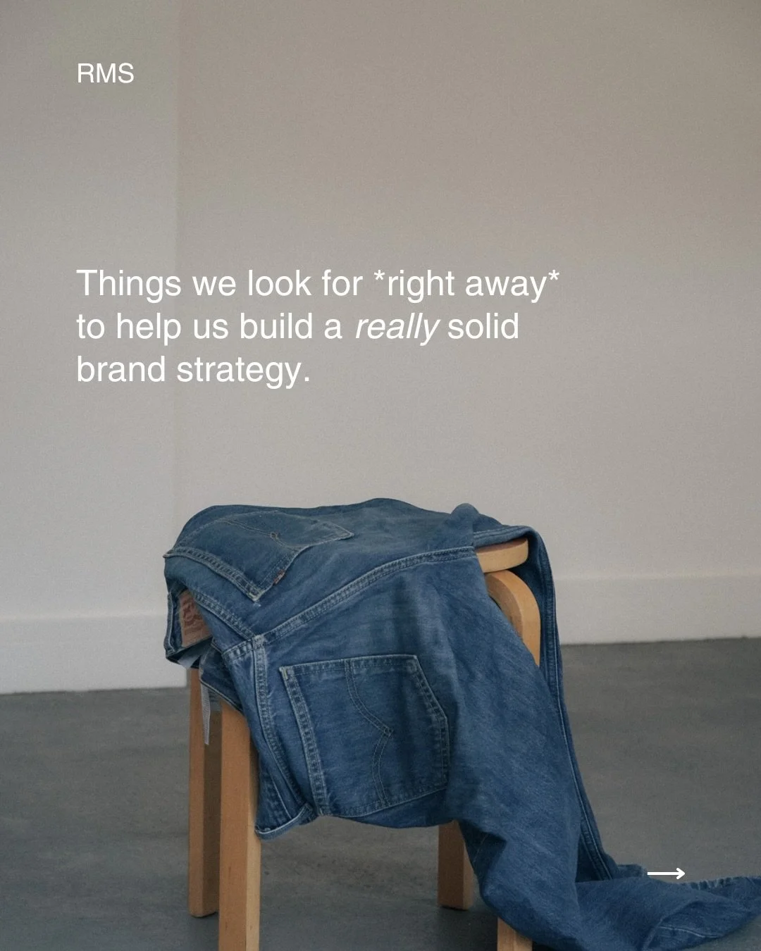 A lot of people think brand strategy is a brainstorming session that outputs a decent plan of action. To us - it&rsquo;s so much more. 

It&rsquo;s a system.

Every brand we work with goes through the same audit process first because without it, we w