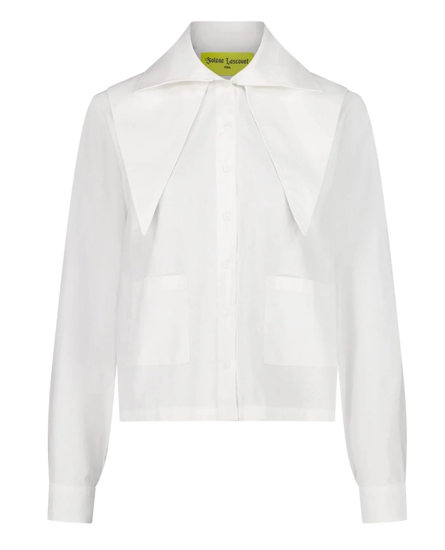 The white &quot;spiky&quot; shirt from the Crimson lovers collection is available on the e-shop ⭐️
www.solenelescouet.com 

Love, xxxx Sol&egrave;ne