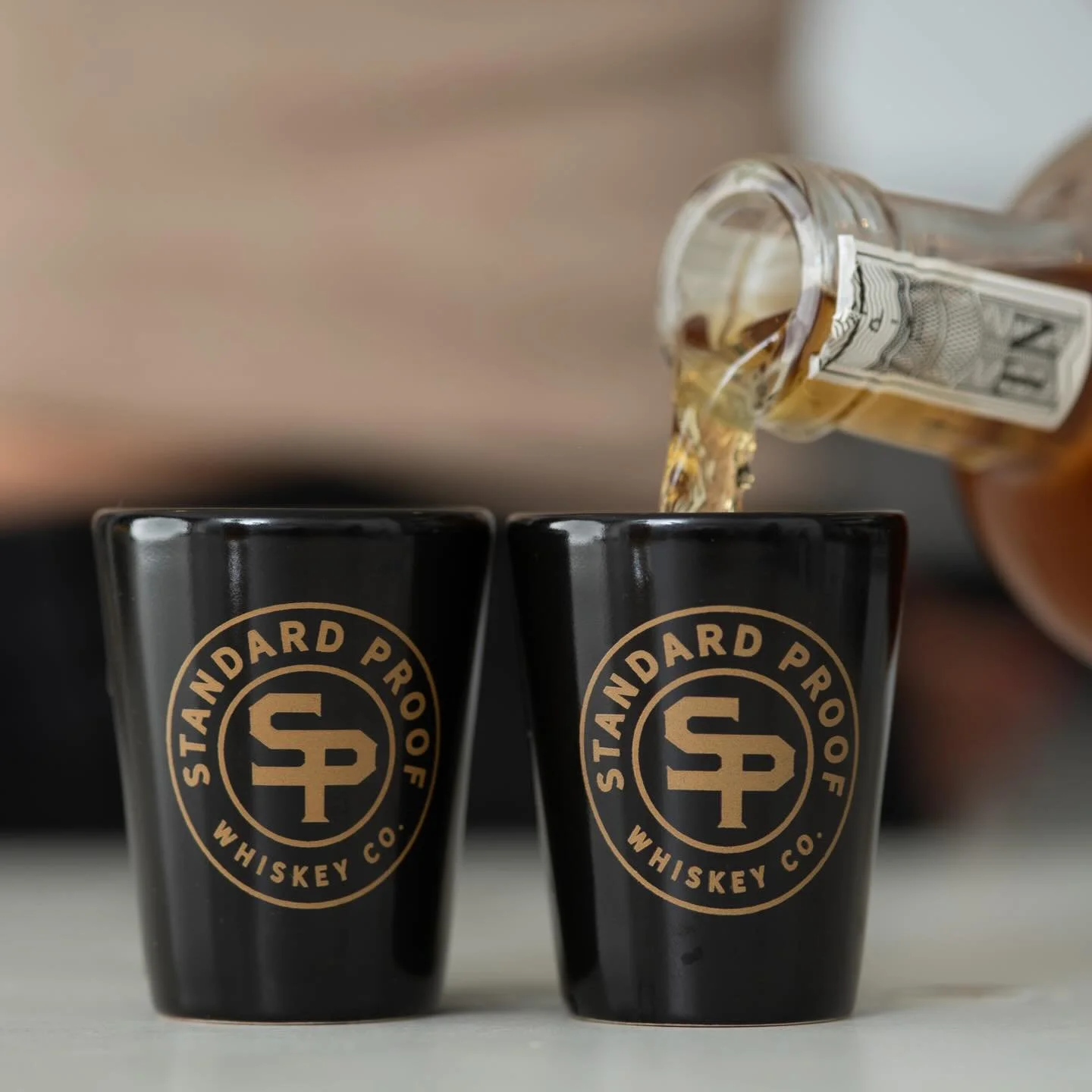 Cold weekend plans: stay in, stay warm, pour something comforting 🥃🔥 Or if you&rsquo;re not afraid to brave the weather, stop in and let us pour something smooth for you. 😊🧣 #cheers #standardproof