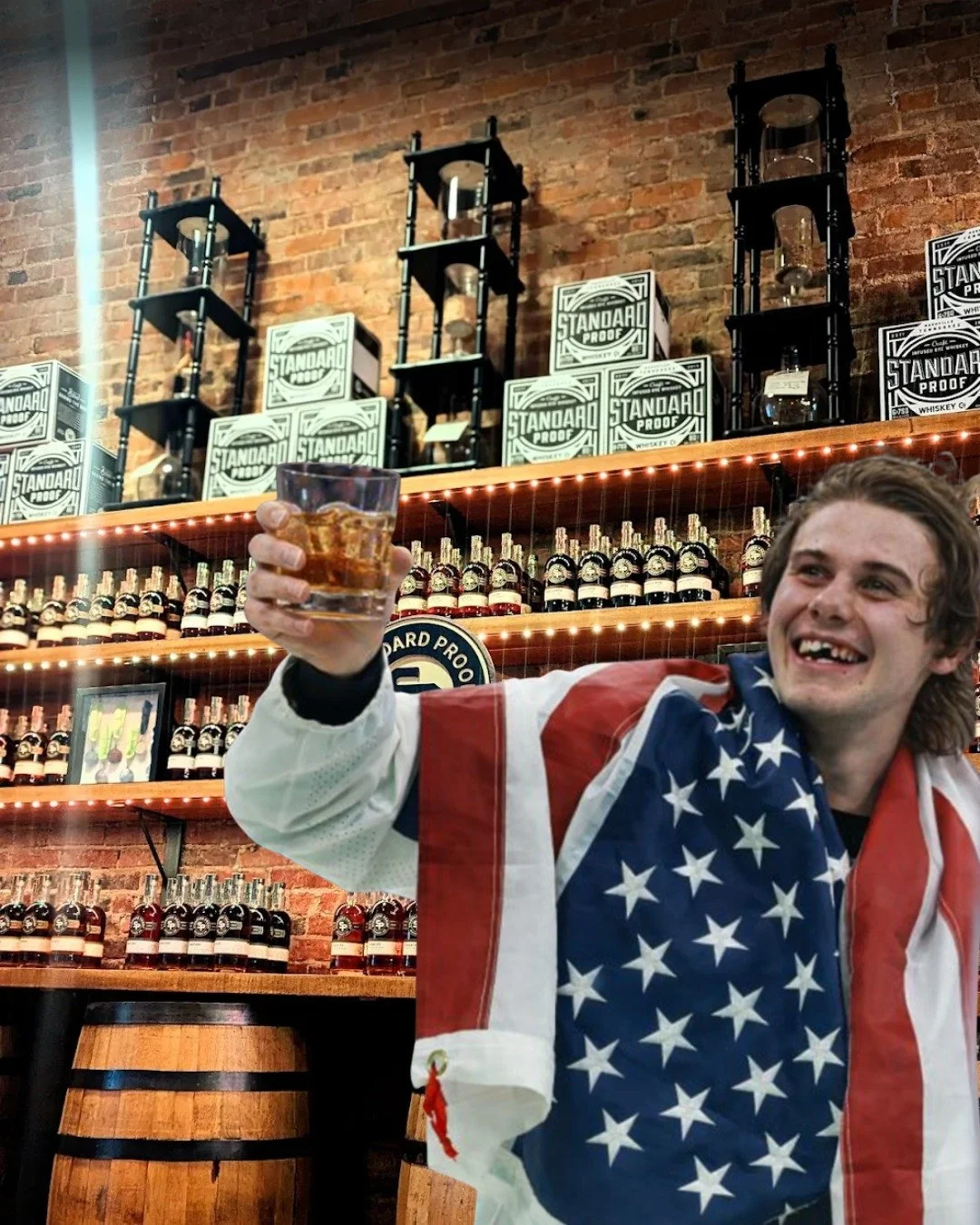 Game-winning goals 🤝 gold-standard whiskey. 🥃🇺🇸🥇 World champions deserve world-class pours - and so do you!

Happy hour all day, stop in and raise a toast to #TeamUSA!