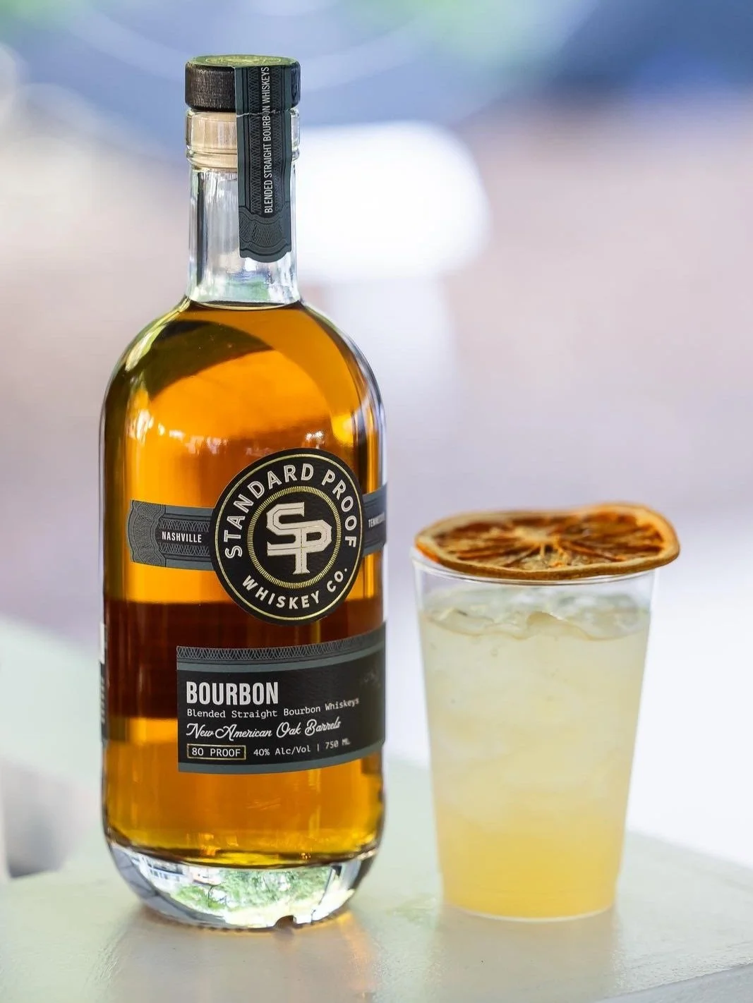 Bourbon Smash — Standard Proof