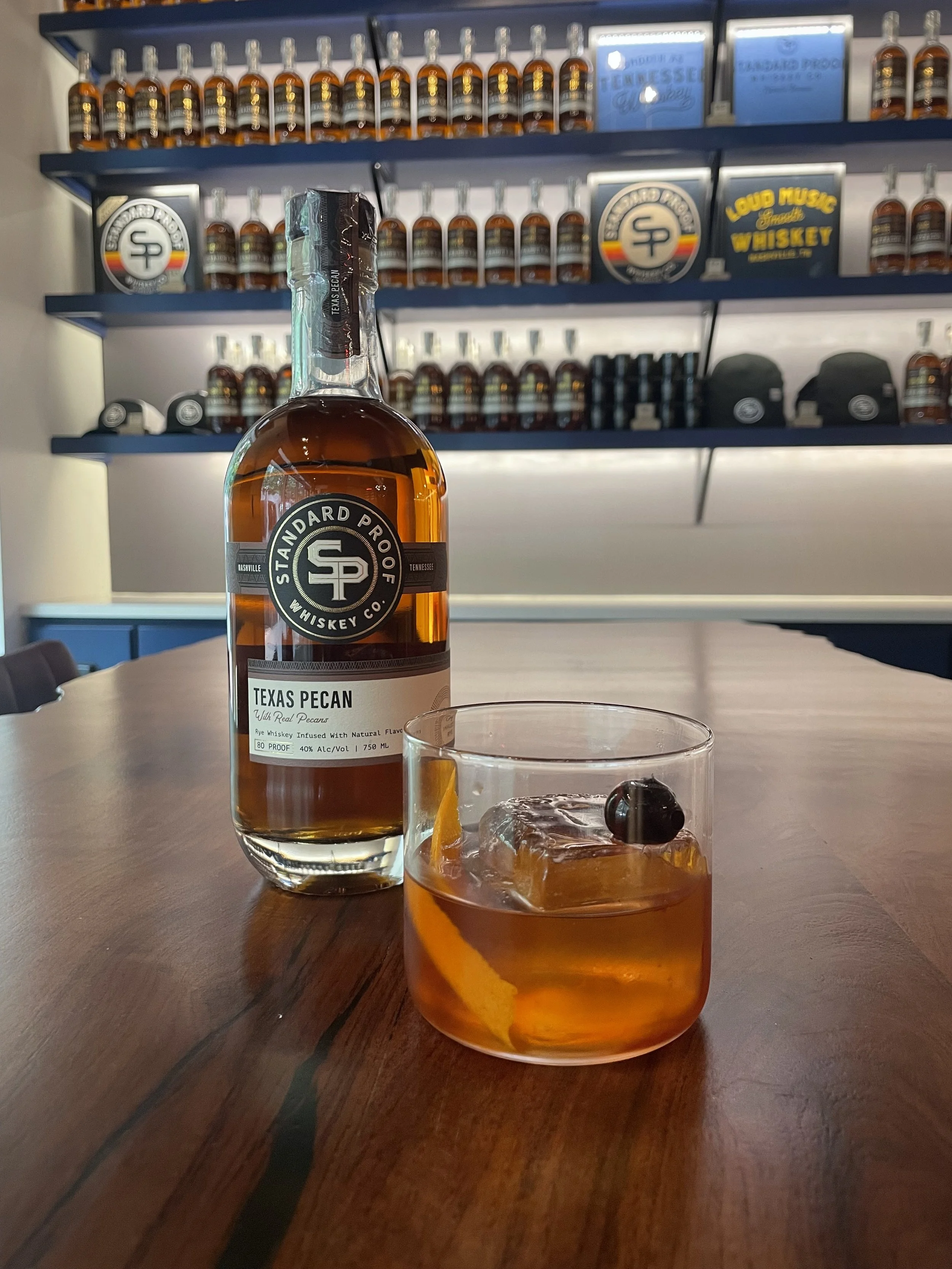 Pecan Old Fashioned — Standard Proof