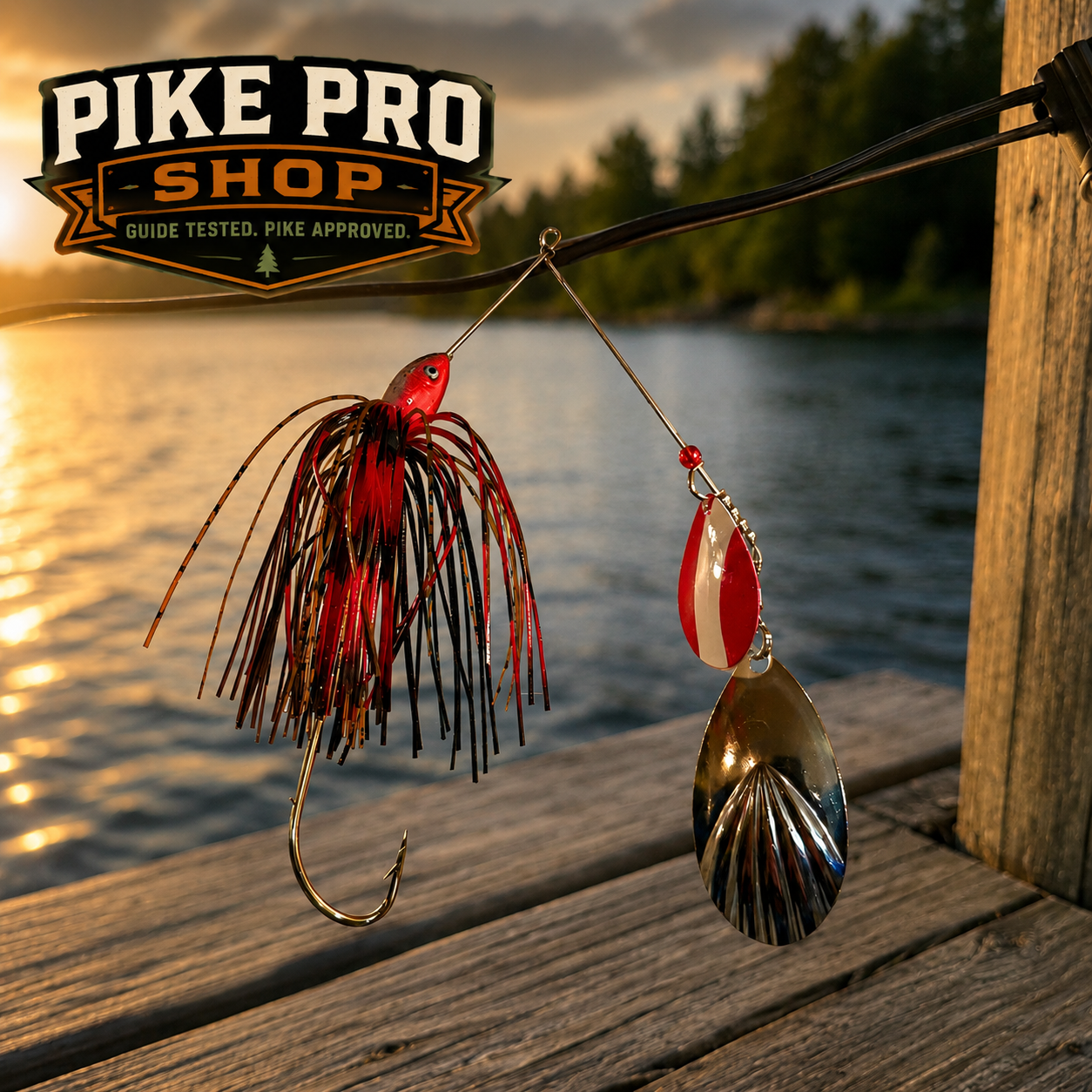 Foxfire Pike 1/2oz Spinnerbait