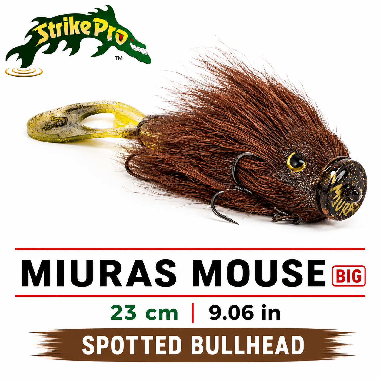 Strike Pro Miuras Mouse Big 23 cm (9