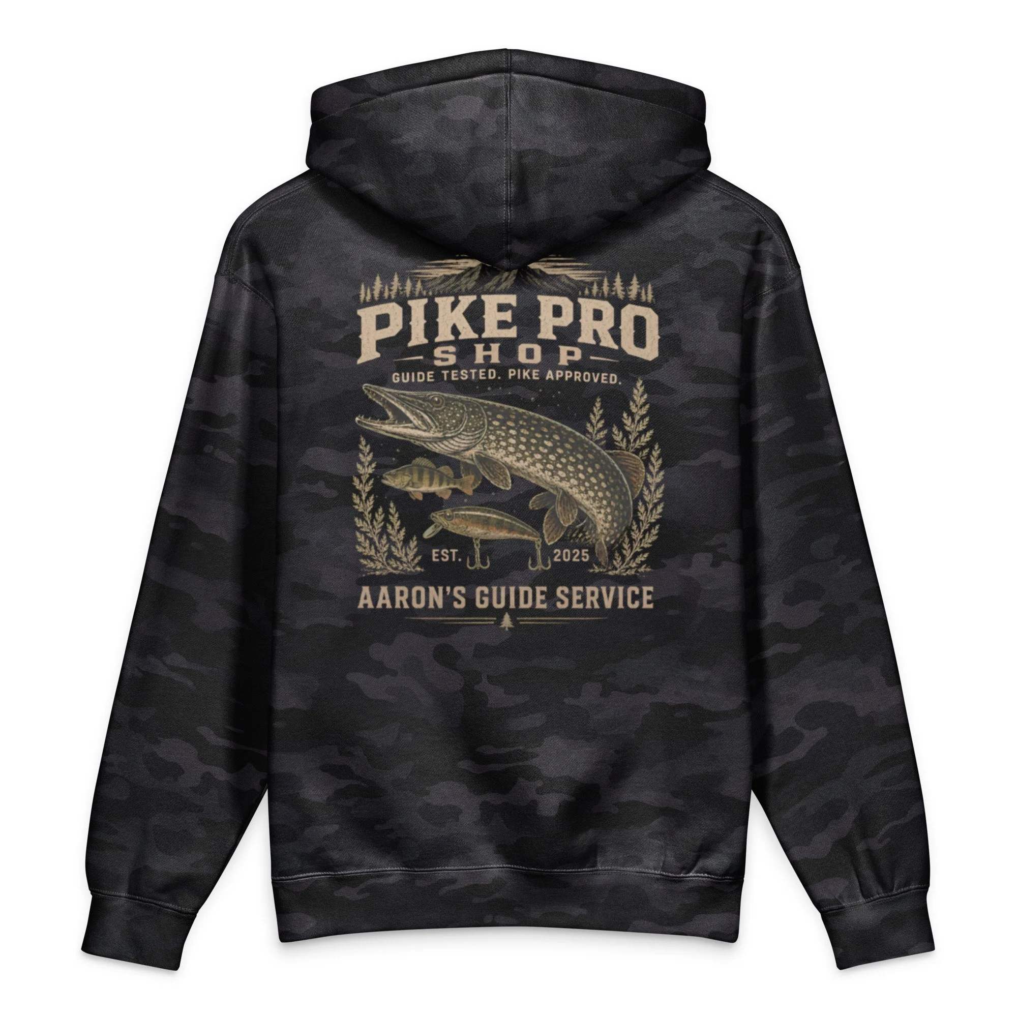 Pike Pro Shop Heavyweight Fishing Hoodie