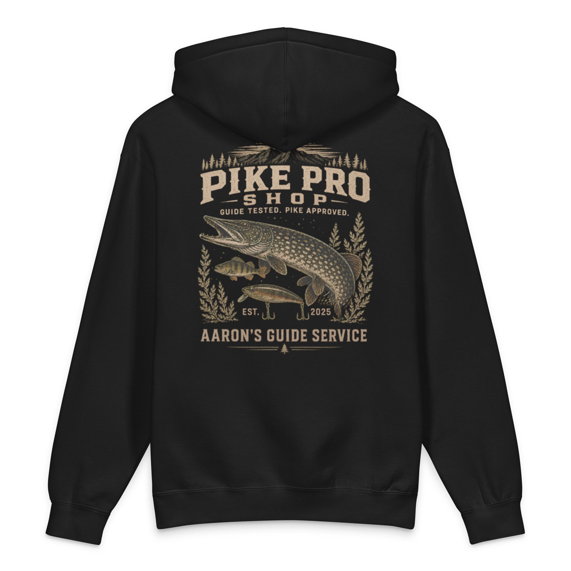 Pike Pro Shop Heavyweight Fishing Hoodie