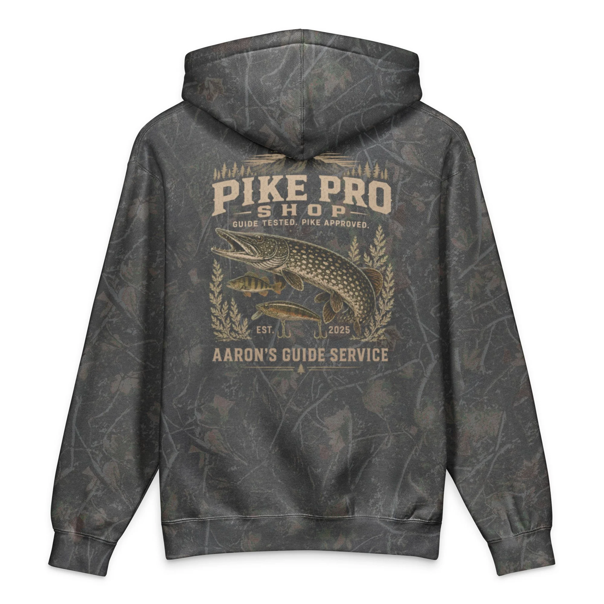 Pike Pro Shop Heavyweight Fishing Hoodie