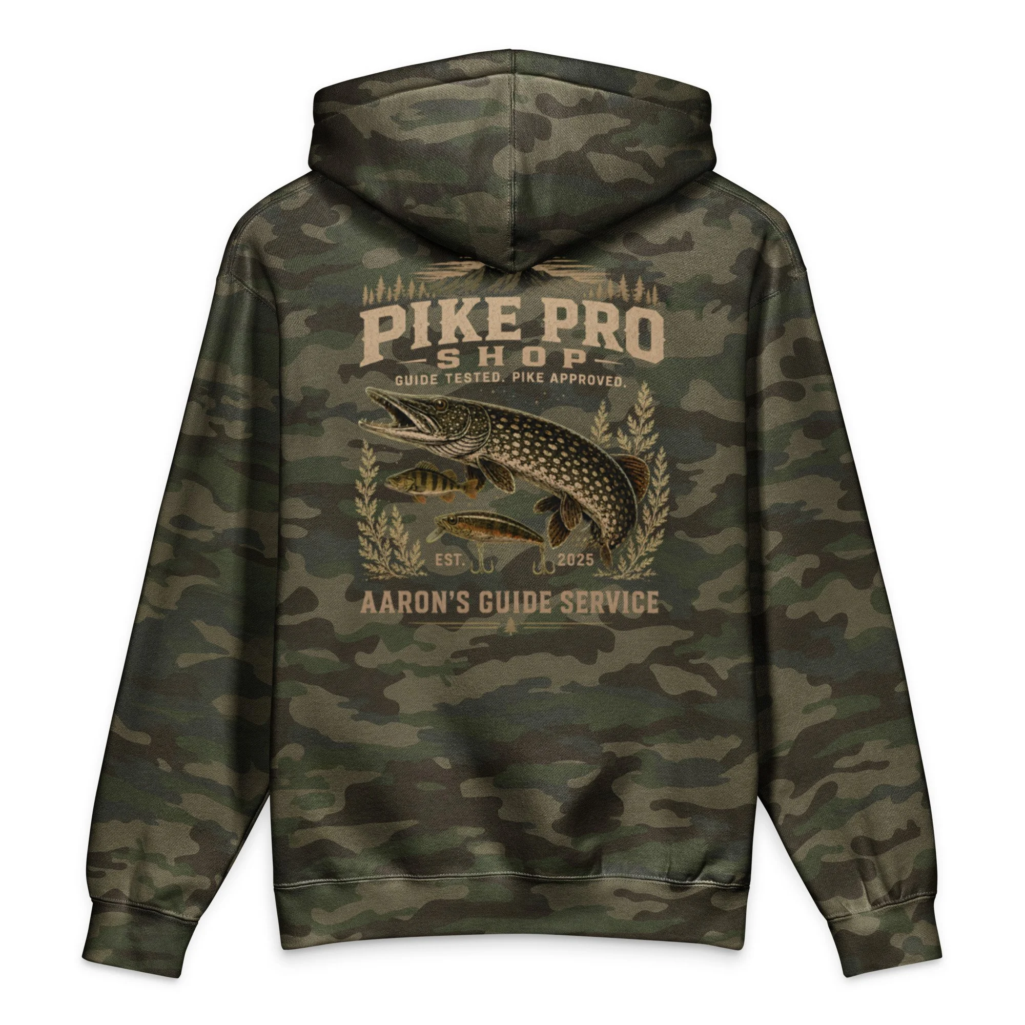 Pike Pro Shop Heavyweight Fishing Hoodie