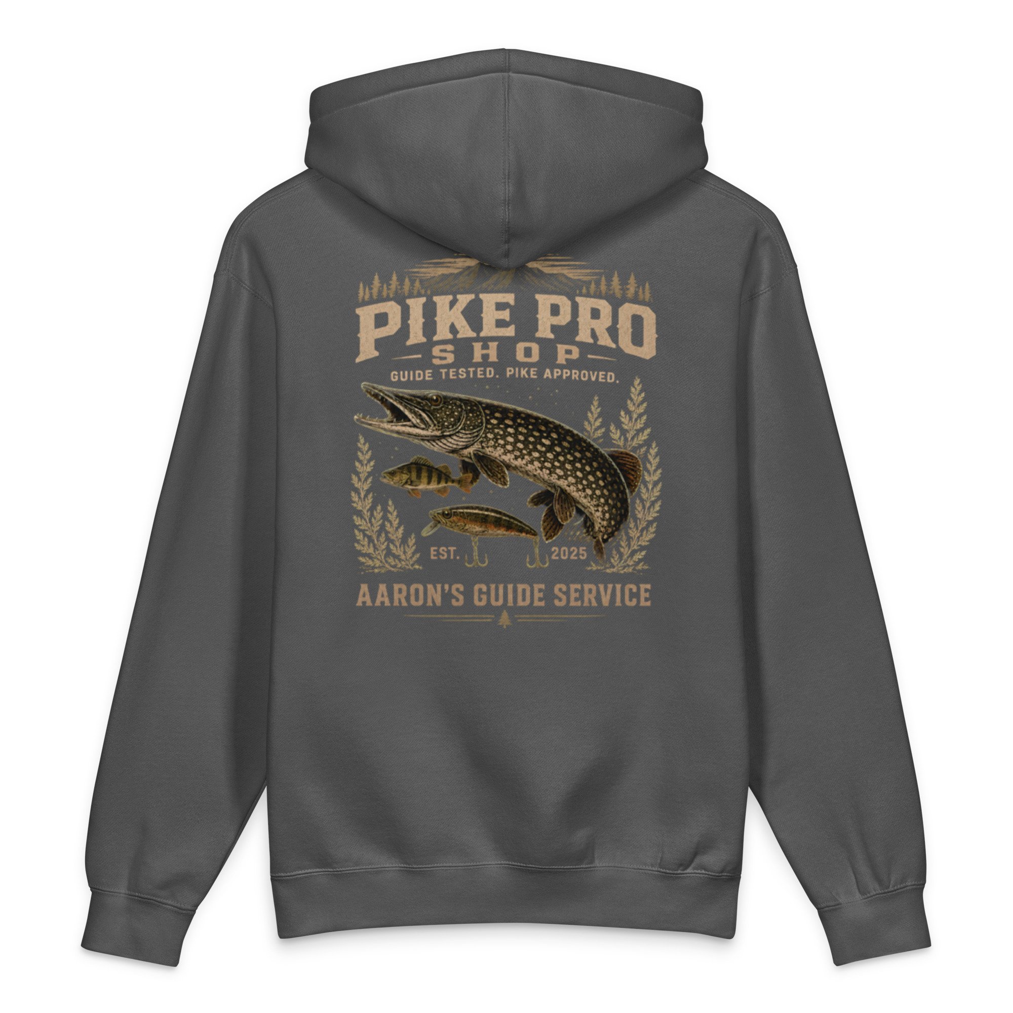 Pike Pro Shop Heavyweight Fishing Hoodie