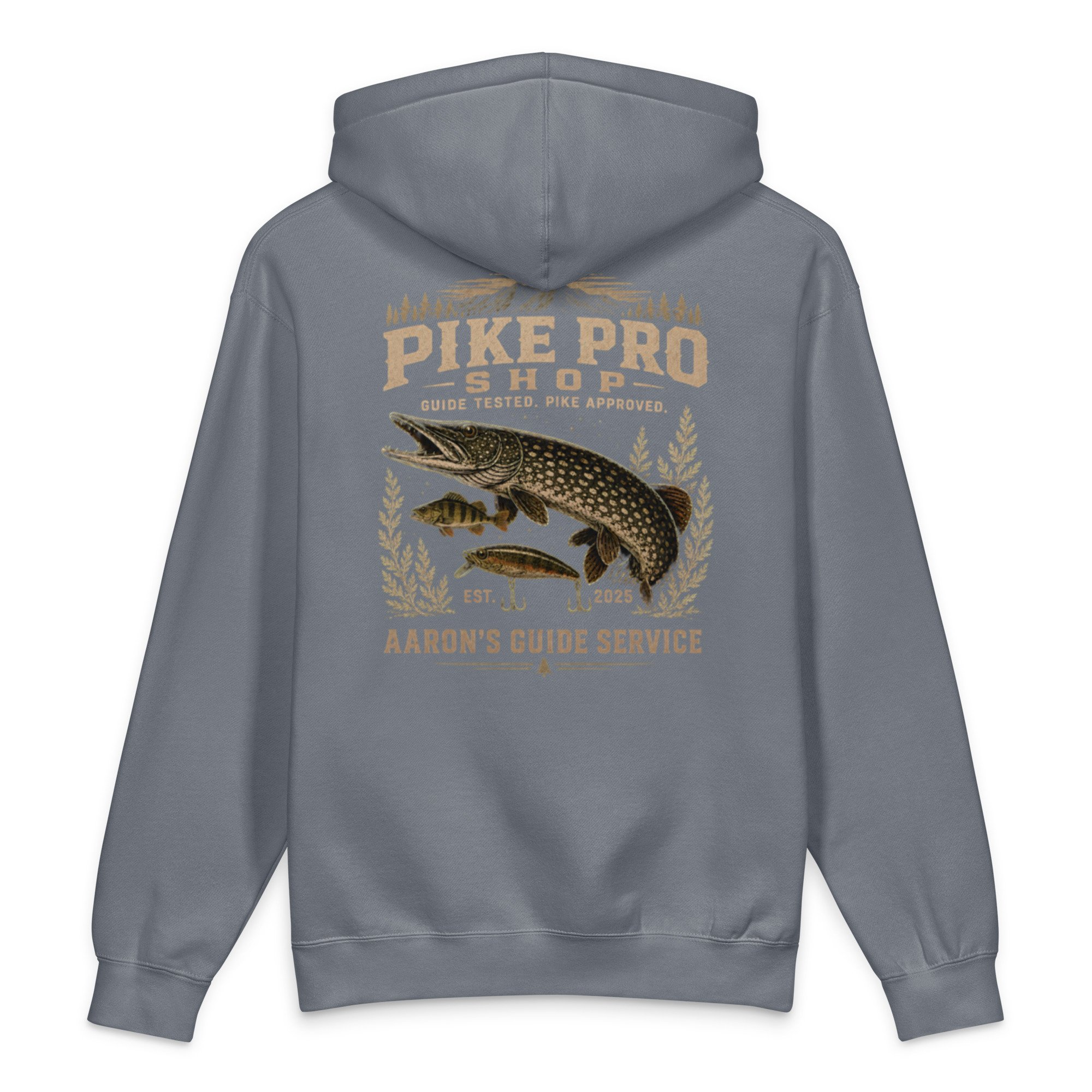 Pike Pro Shop Heavyweight Fishing Hoodie