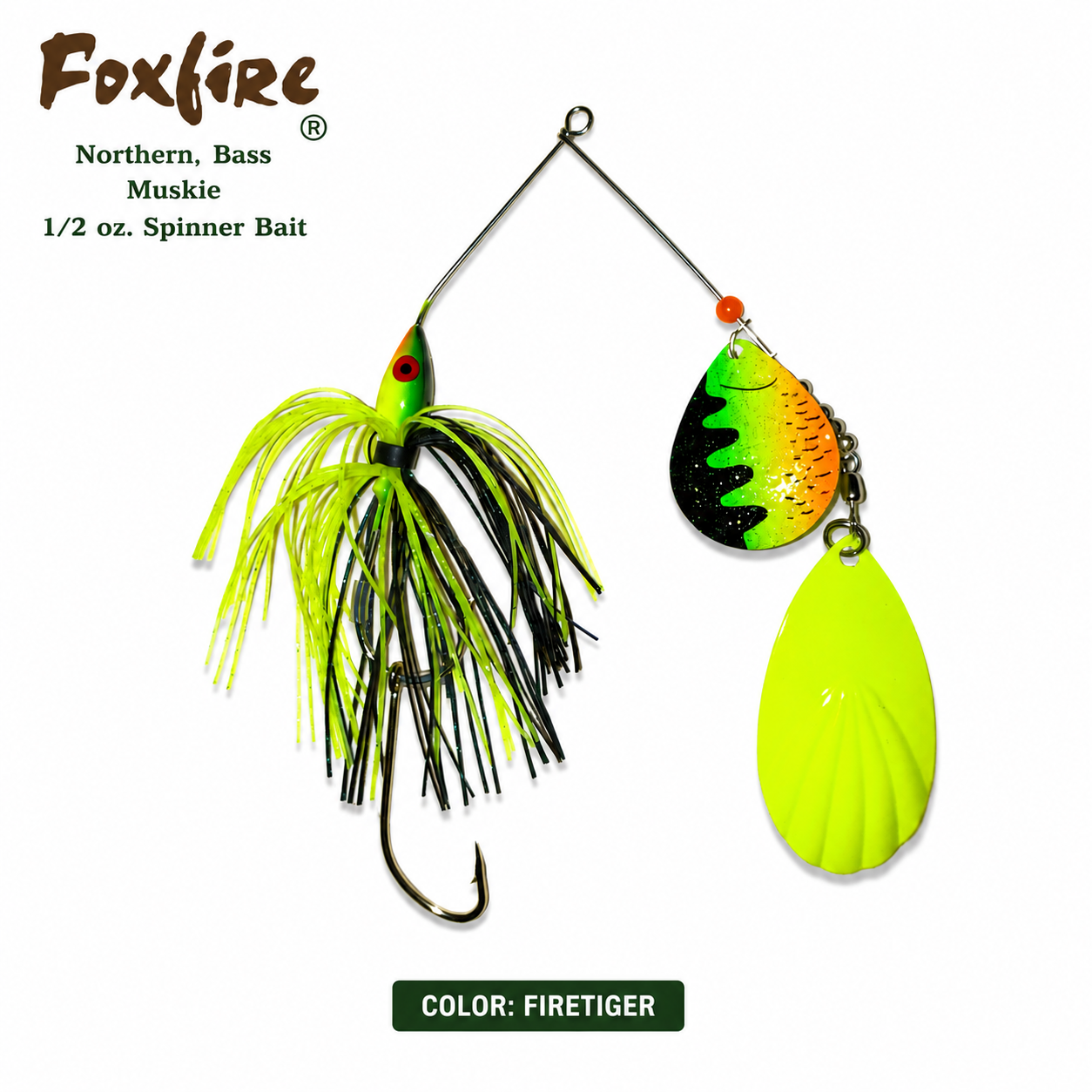 Foxfire Pike 1/2oz Spinnerbait