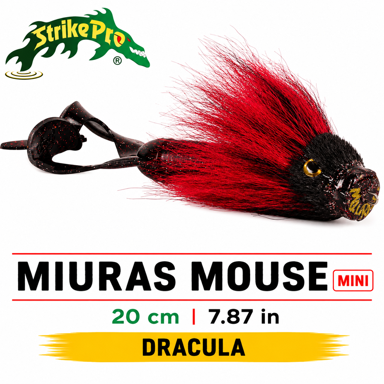 Strike Pro Miuras Mouse Mini 20cm (7.9