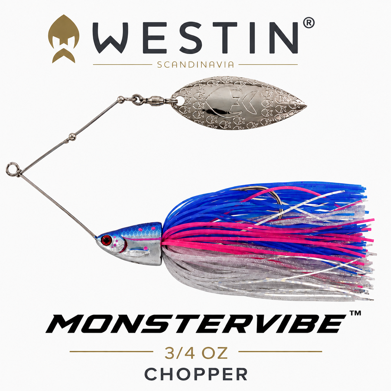 Westin MonsterVibe 3/4oz Spinnerbait