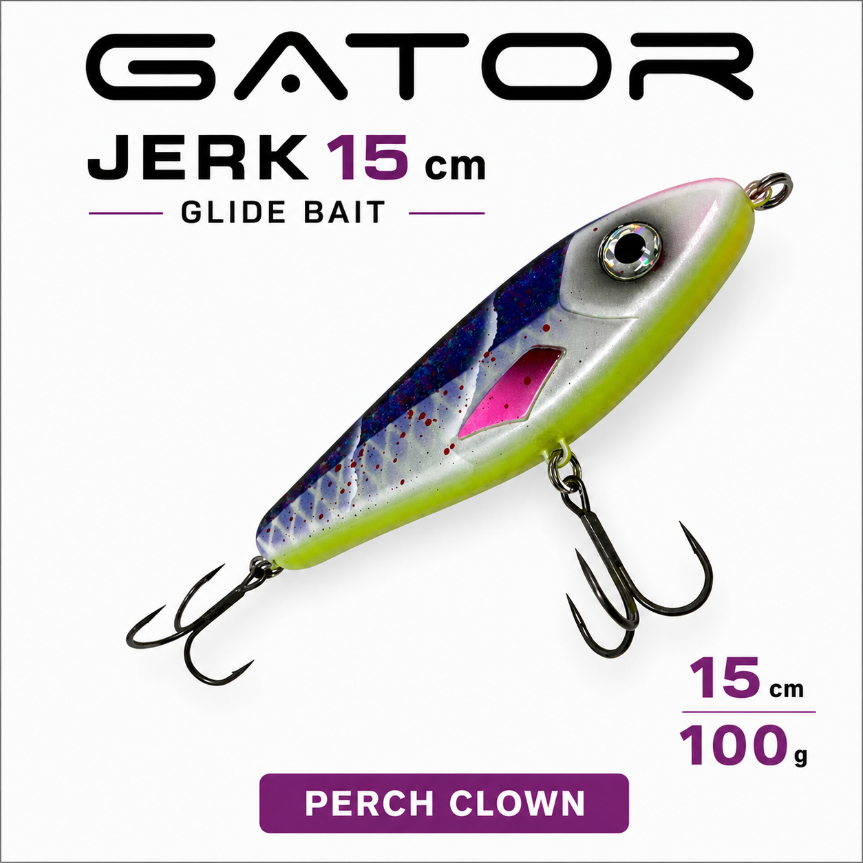 Gator Jerk 15 cm (6")