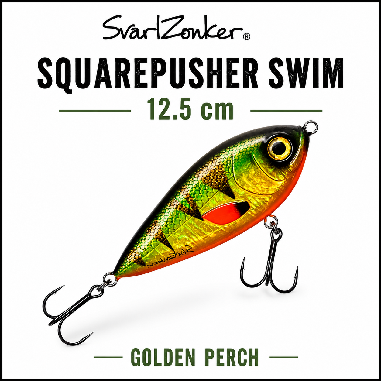 Svartzonker Squarepusher SWIM 12.5cm (4.9")