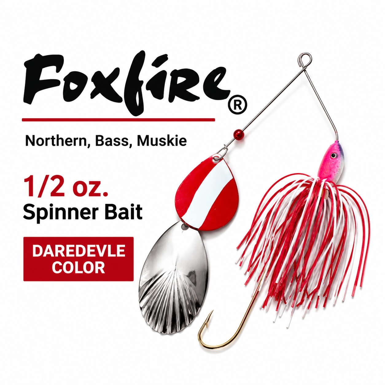 Foxfire Pike 1/2oz Spinnerbait