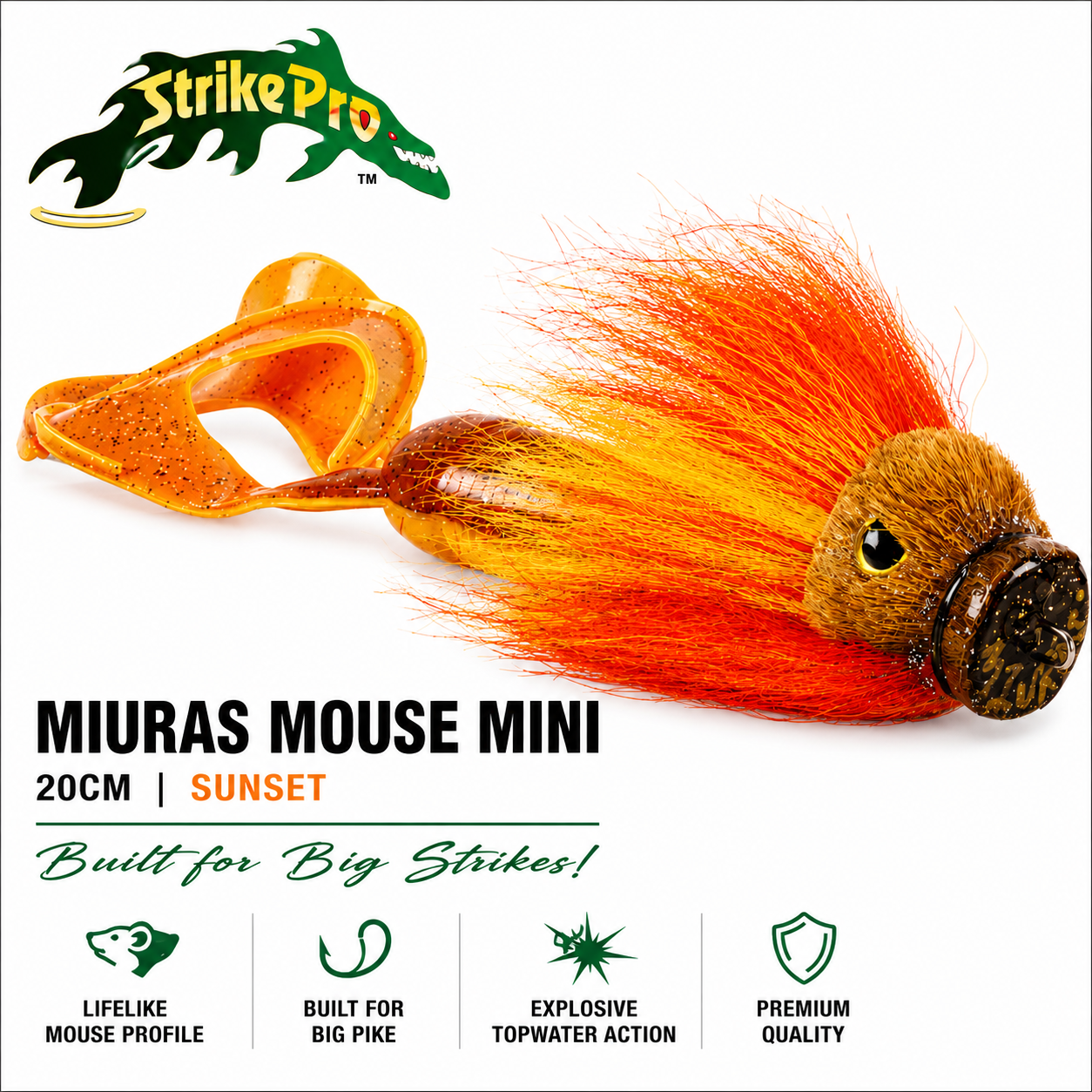 Strike Pro Miuras Mouse Mini 7.9