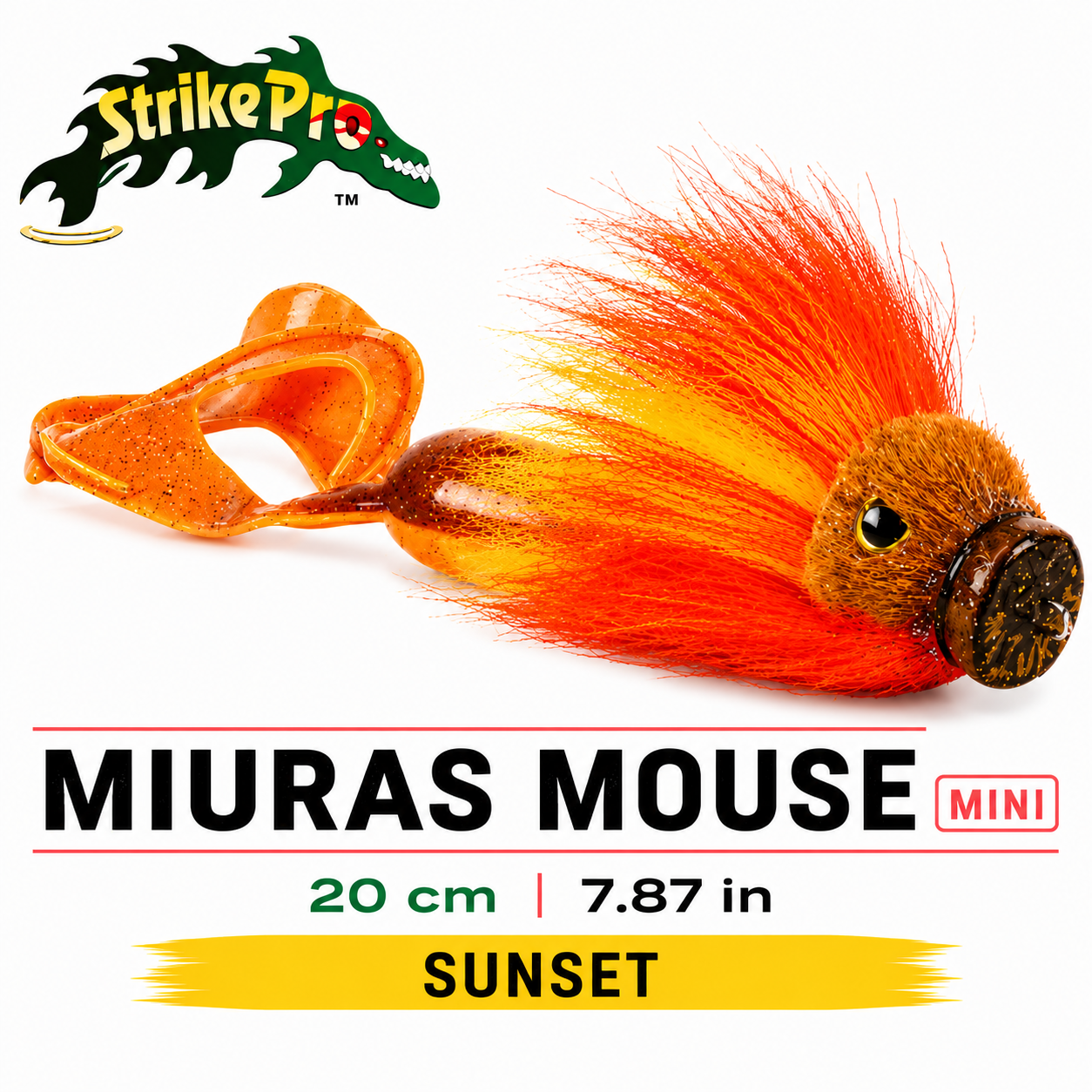 Strike Pro Miuras Mouse Mini 20cm (7.9