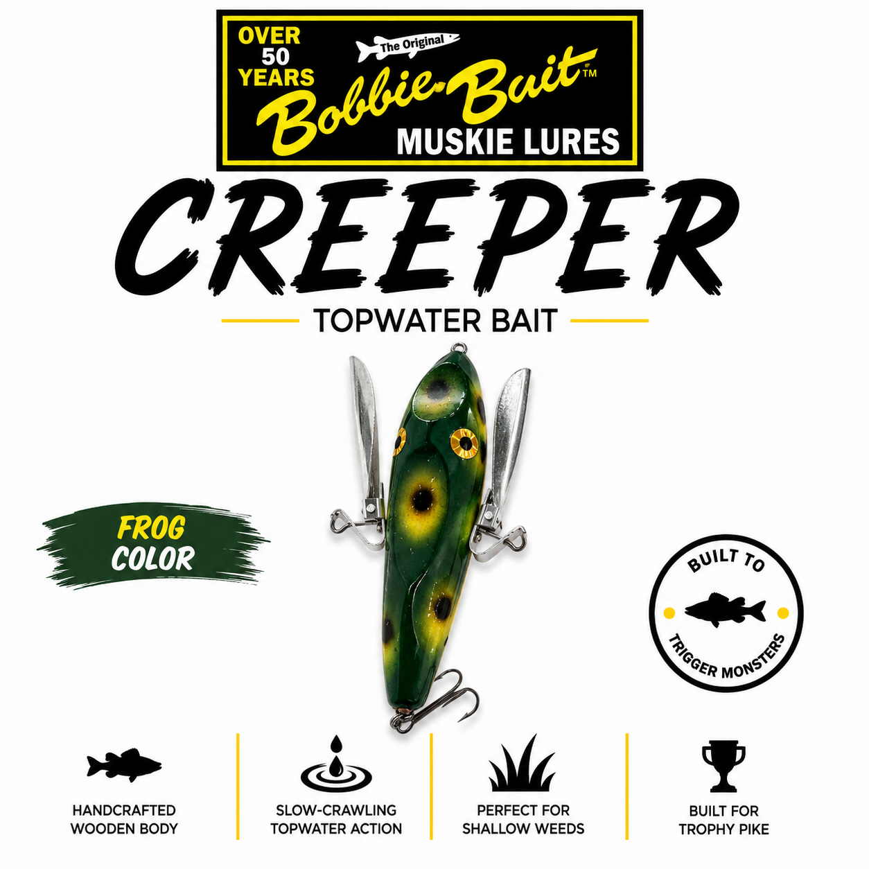 Bobbie Baits - Creeper - Top Water