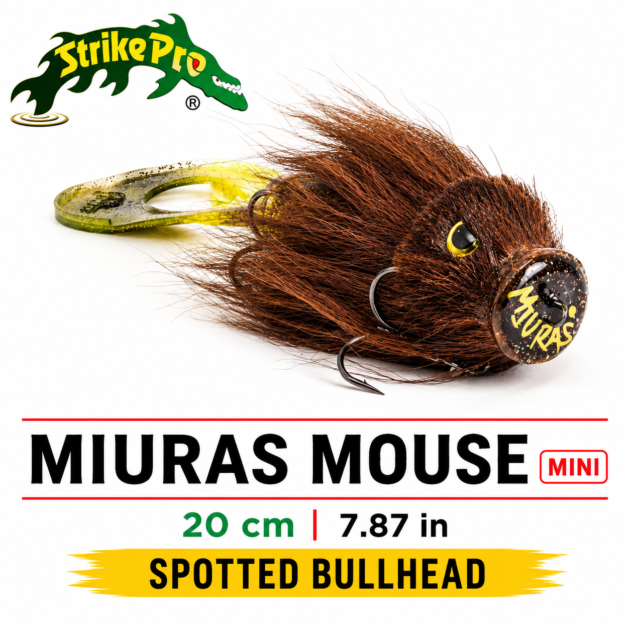 Strike Pro Miuras Mouse Mini 20cm (7.9