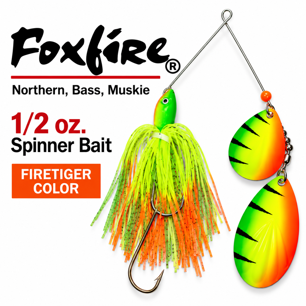 Foxfire Pike 1/2oz Spinnerbait