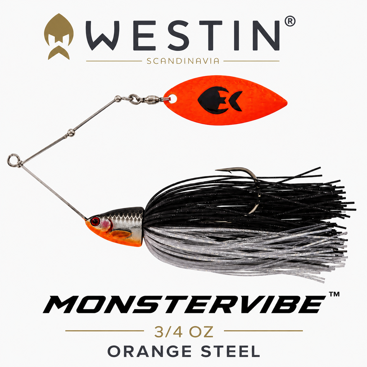 Westin MonsterVibe 3/4oz Spinnerbait