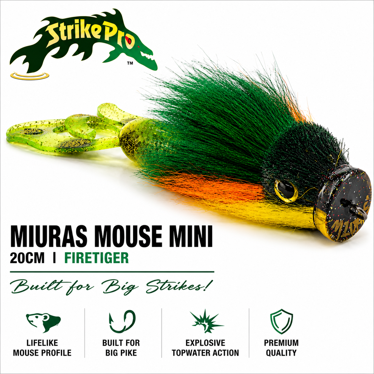 Strike Pro Miuras Mouse Mini 7.9