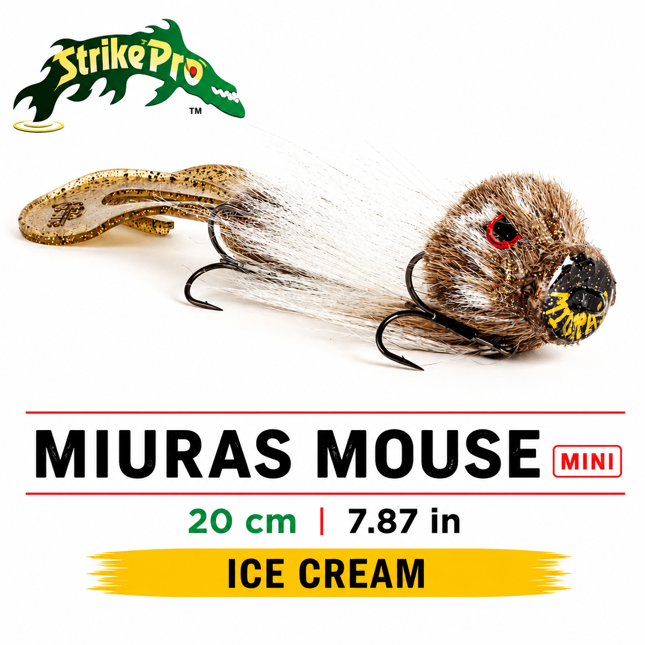 Strike Pro Miuras Mouse Mini 20cm (7.9