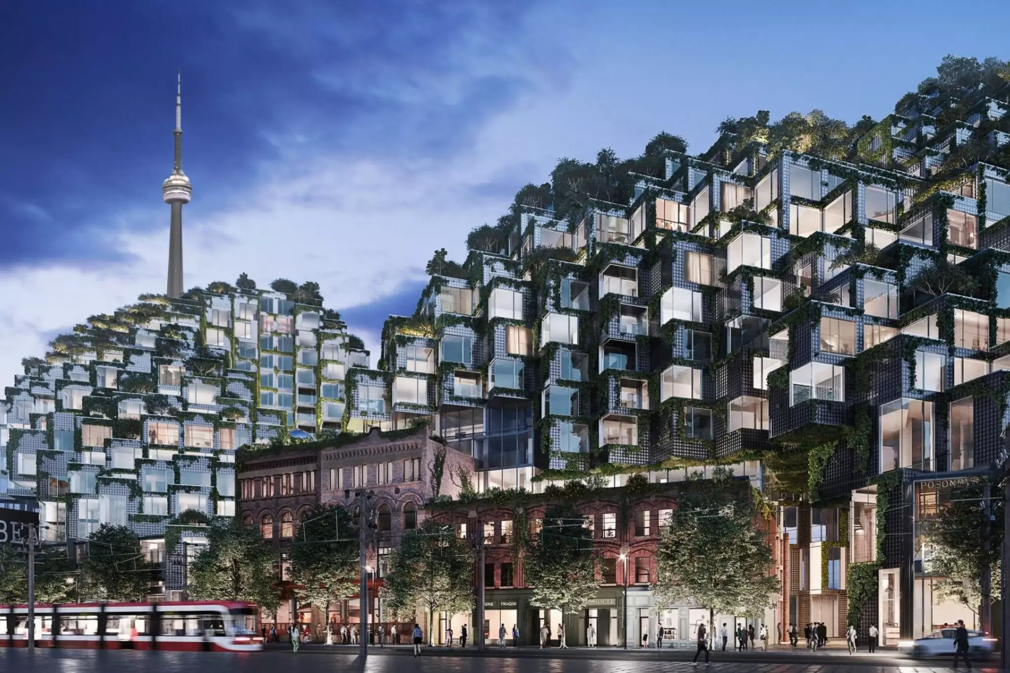 KING Toronto: Downtown’s Mountain Range-Shaped Luxury Condos