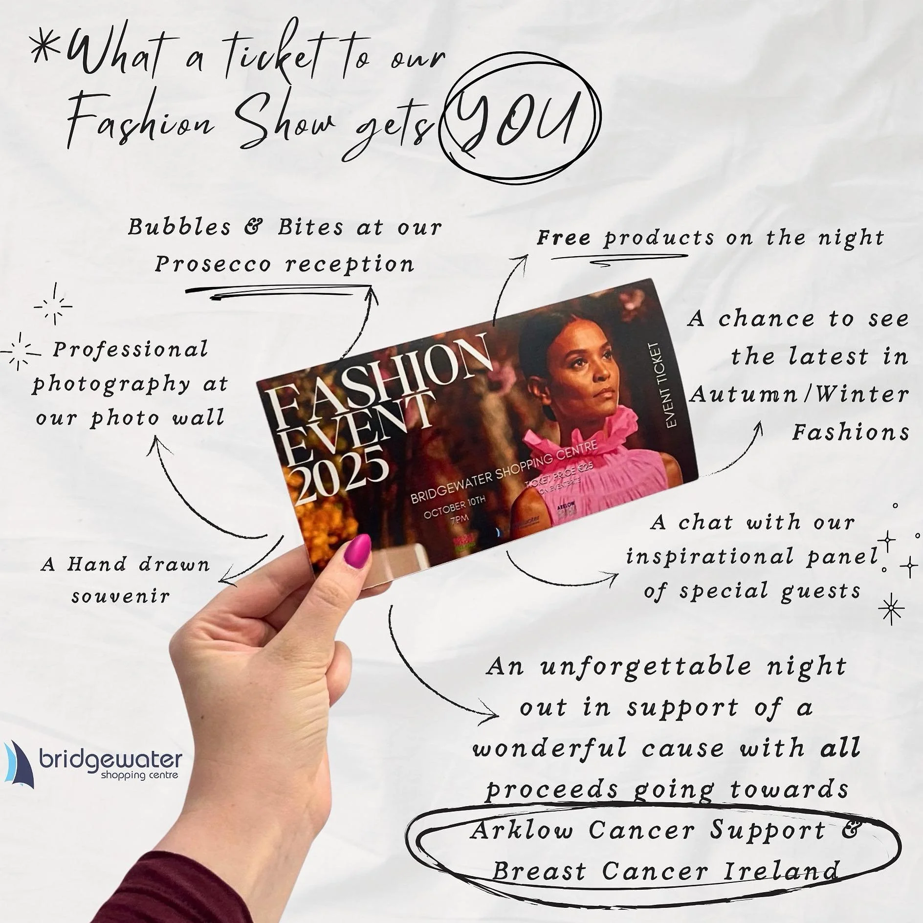 Fashion Show Tickets are OUT NOW