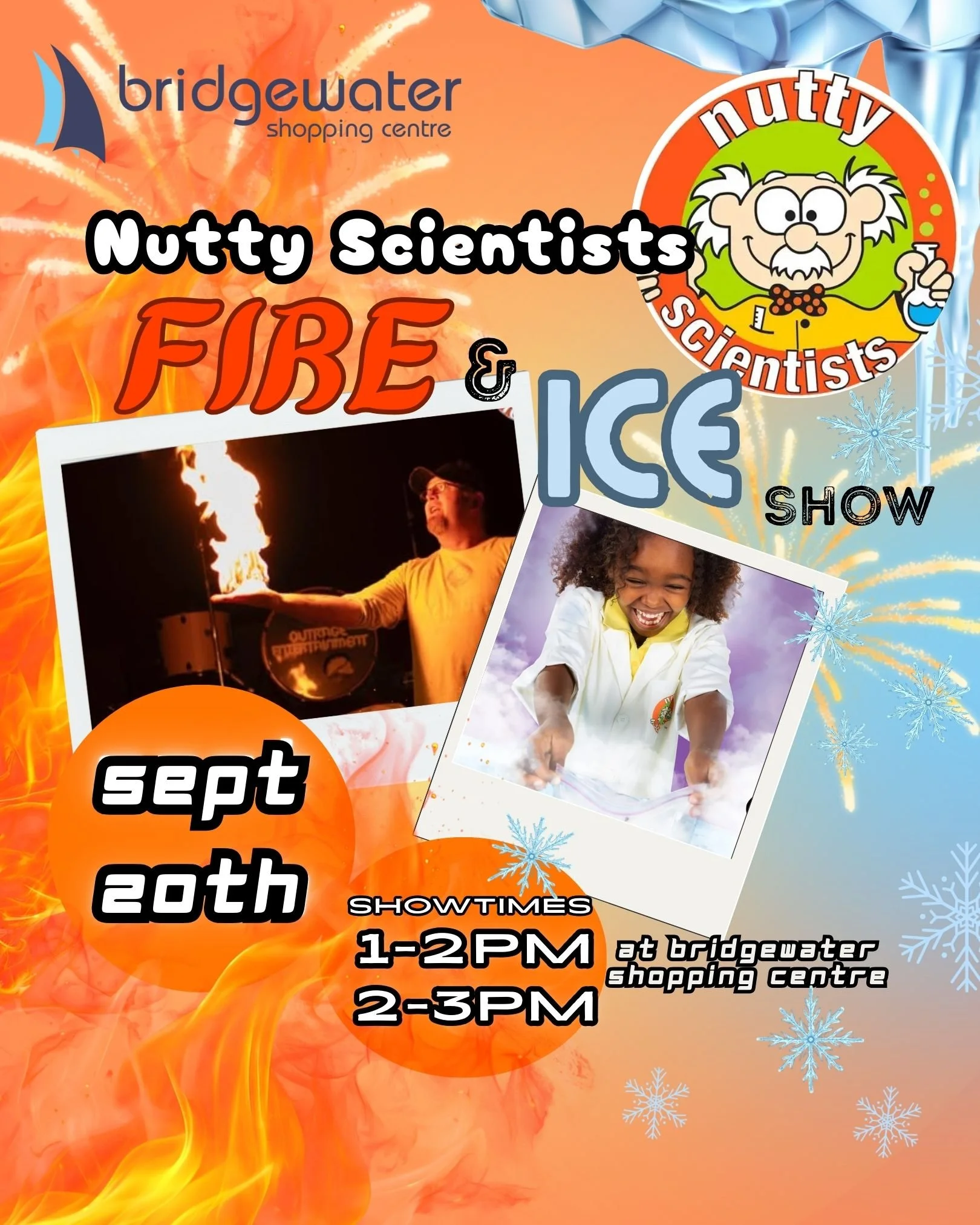 Nutty Scientists - FIRE & ICE SHOW