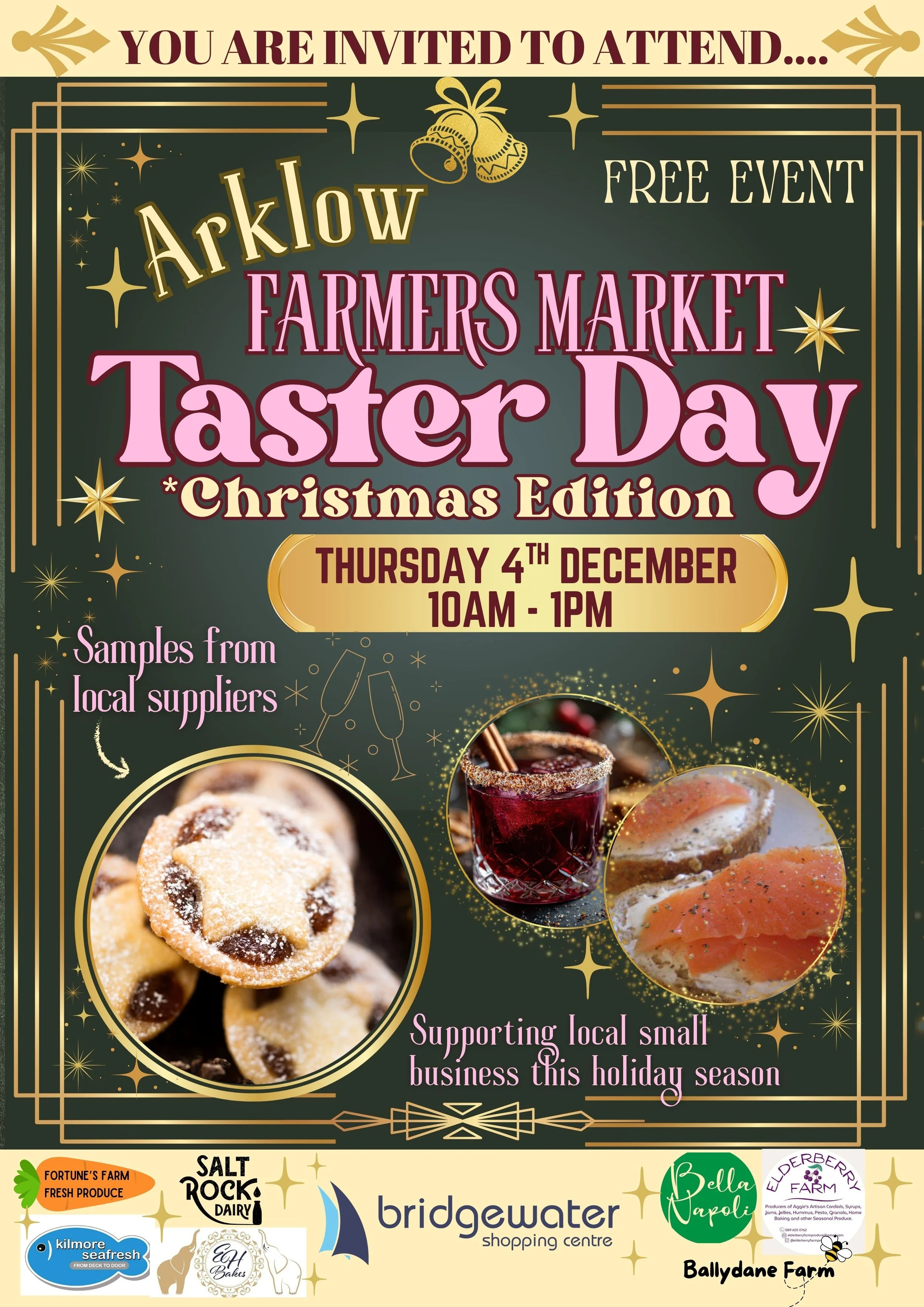 Christmas Taster Day                                  - Arklow Farmer’s Market