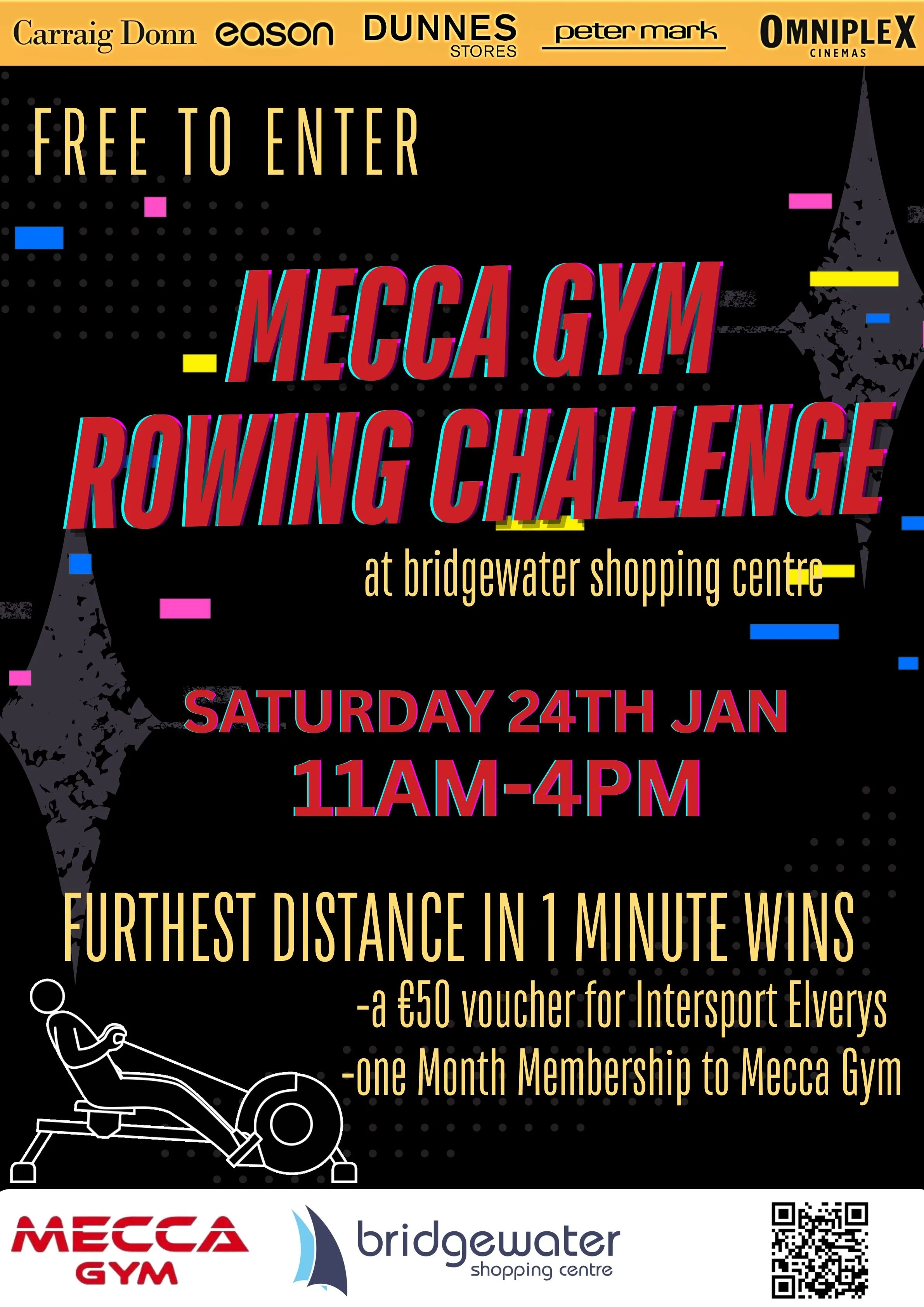Mecca Gym Rowing Challenge