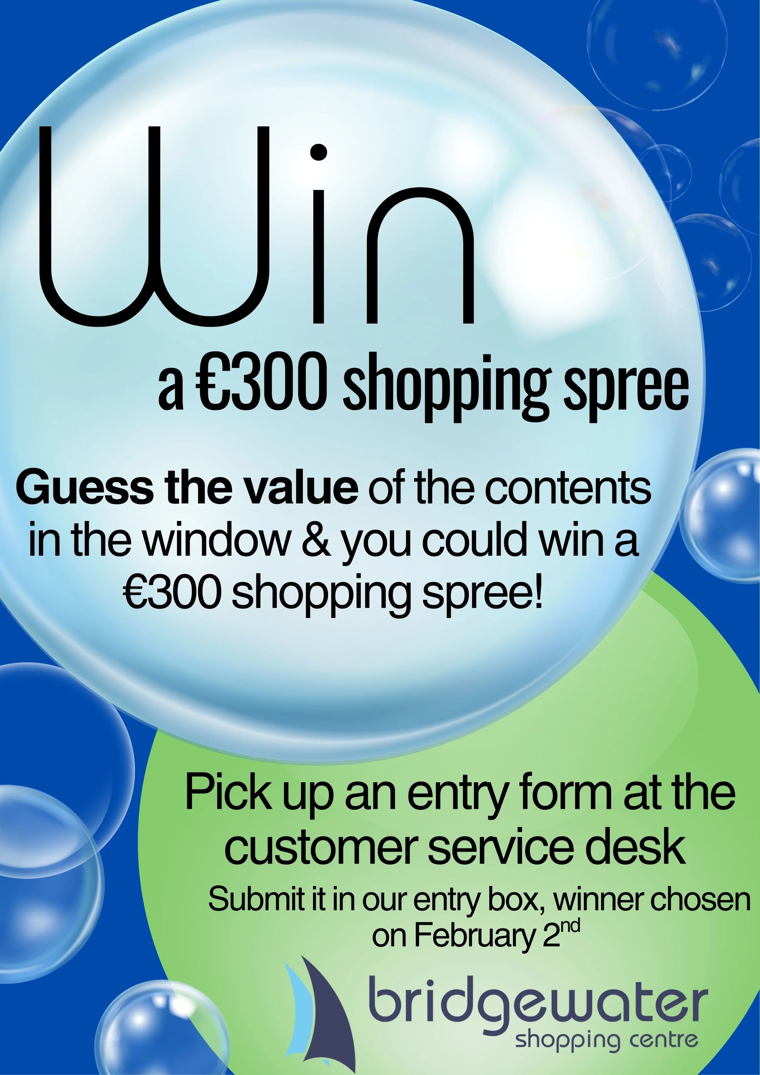 Win a €300 shopping spree