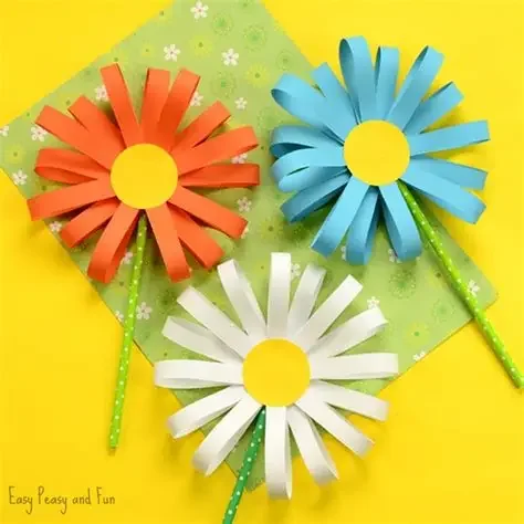 Spring Flowers Kids Craft Workshop