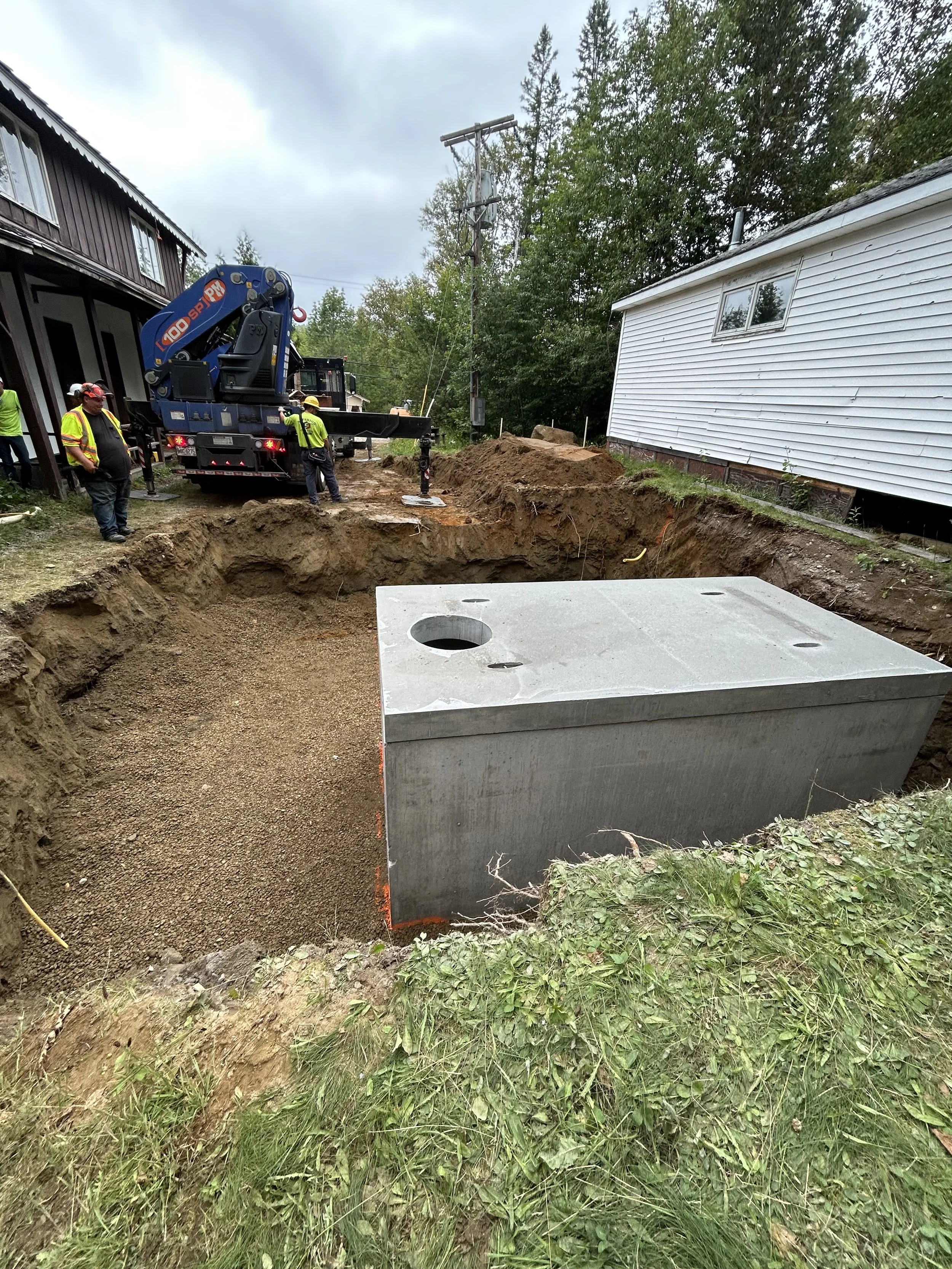 fire suppression holding tanks in carrabassett valley maine