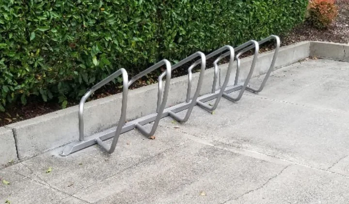 Plaza™ High Density Bicycle Parking Rack | Sportworks — Sportworks