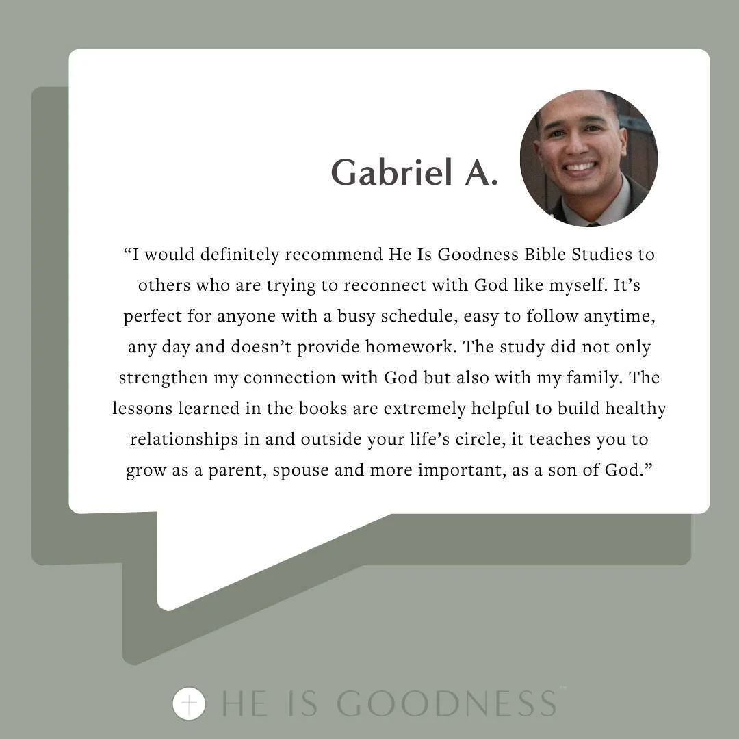 Did you know that our  #Advent study will be in both Spanish and English again this year! Thank you to Gabriel, for a great review in both languages!

#TestimonyTime #Testimonio #estudiobiblico #BibleStudy #HeIsGoodness #Catholic #Catolica #estudiobi
