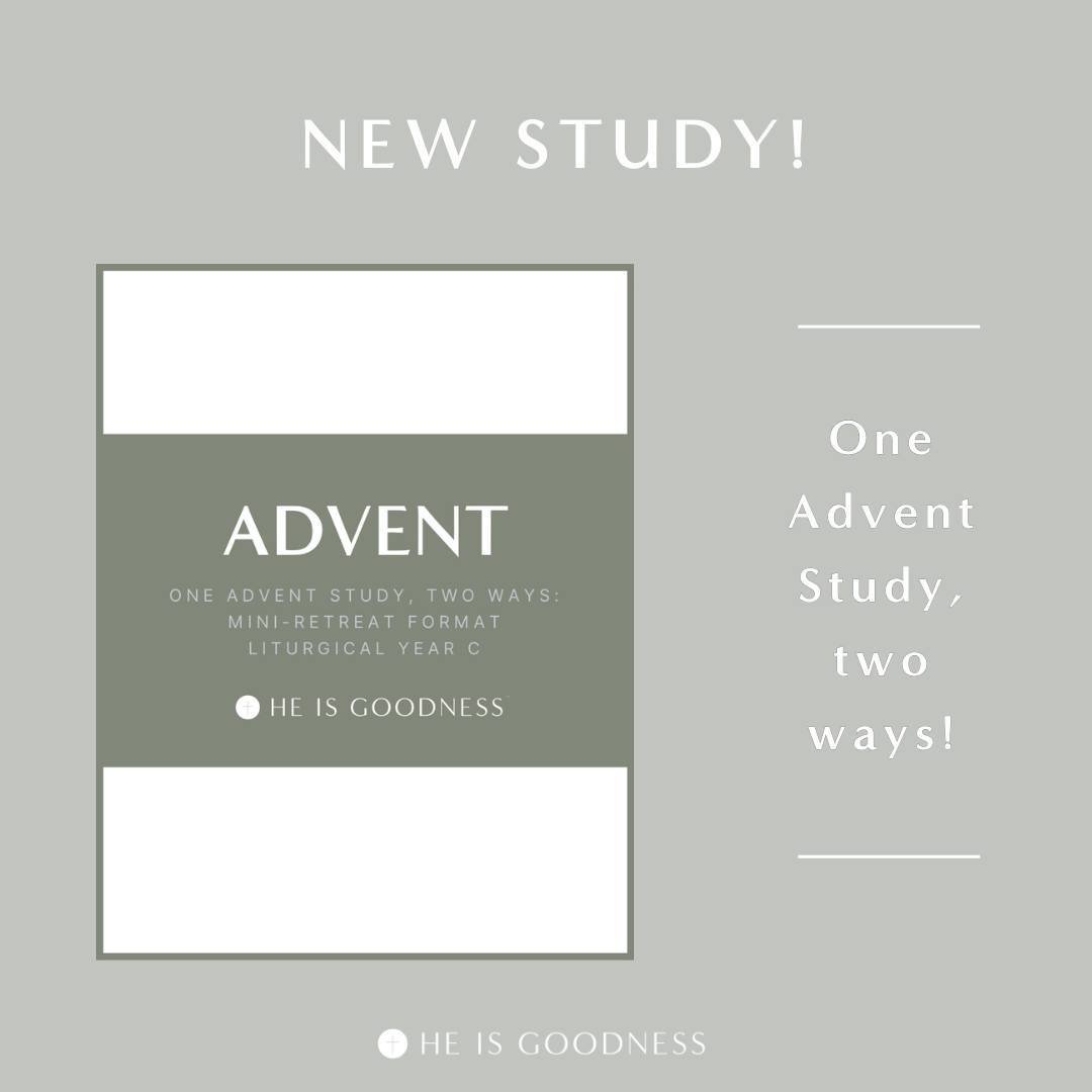 Looking for a prayerful way to prepare for #Christmas? Our #Advent study is going out to email subscribers this weekend! 

Whether you are meeting weekly or looking to host an Advent Night of Reflection or Advent Tea, we have resources and ideas for 