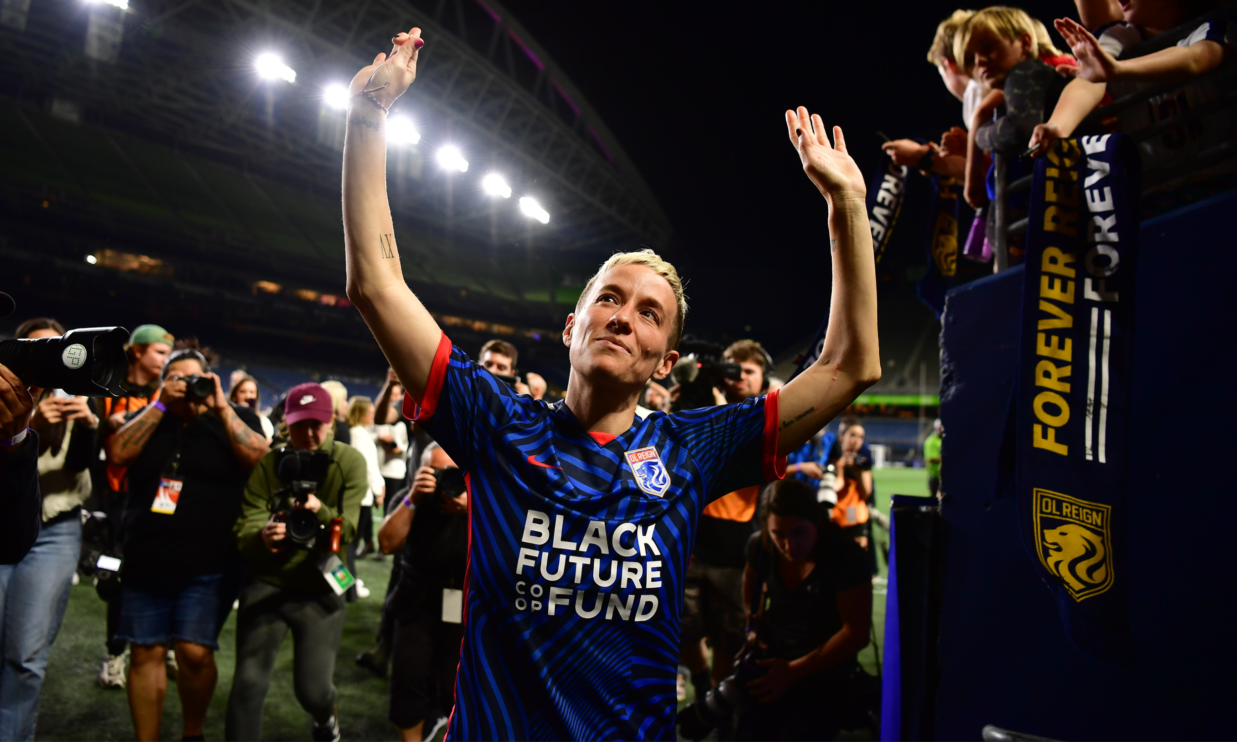 Match Recap: OL Reign Sets NWSL Attendance Record and Celebrates Megan Rapinoe in Draw with Washington