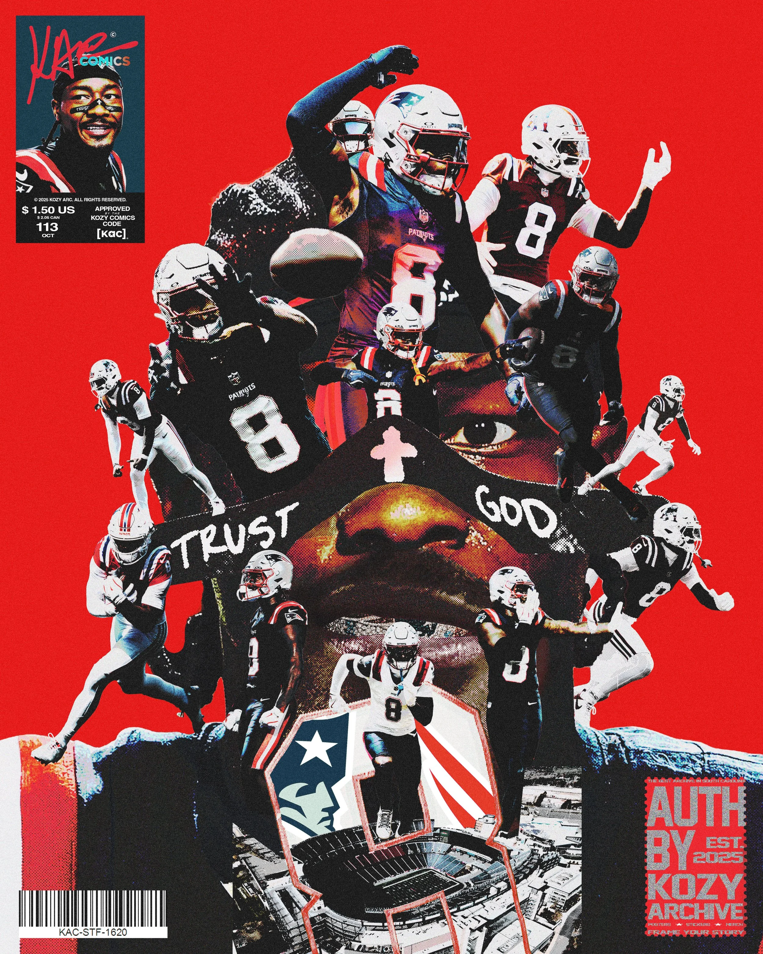 "S8DIGGS" - Stefon Diggs Poster